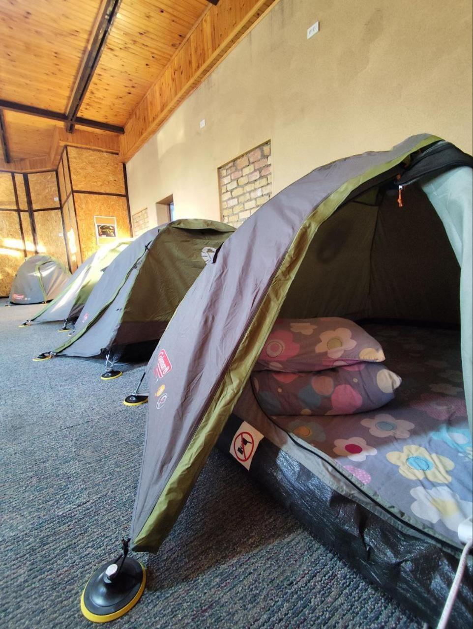 Urban Monkey Tent Hostel & Bar Каракол Экстерьер фото