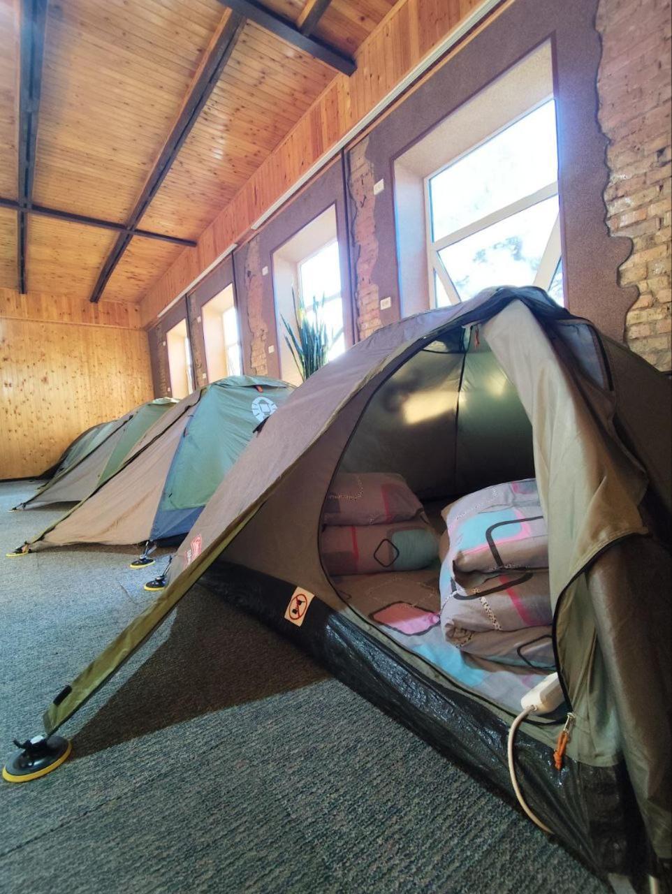 Urban Monkey Tent Hostel & Bar Каракол Экстерьер фото